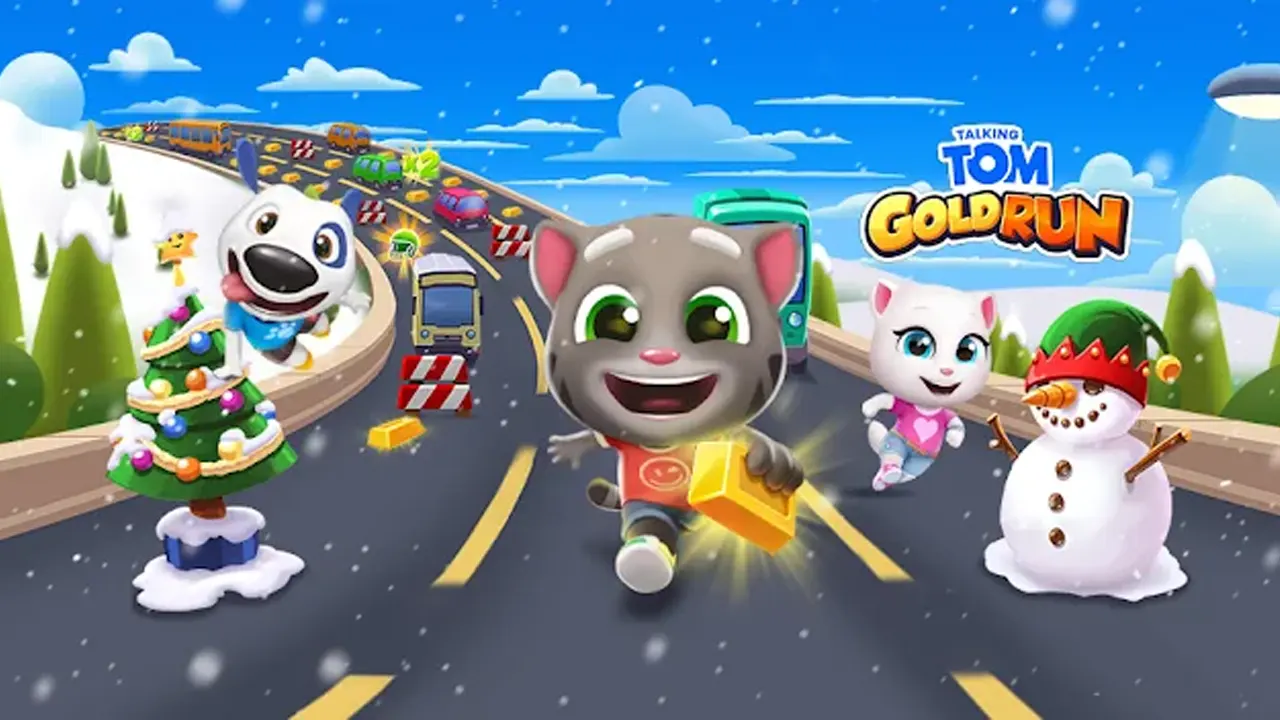 ملاحقة توم المتكلم للذهب